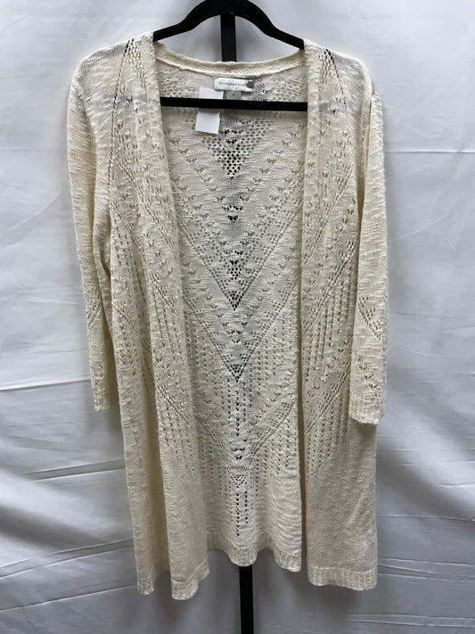 Beige Cardigan Christopher And Banks, Size Xl