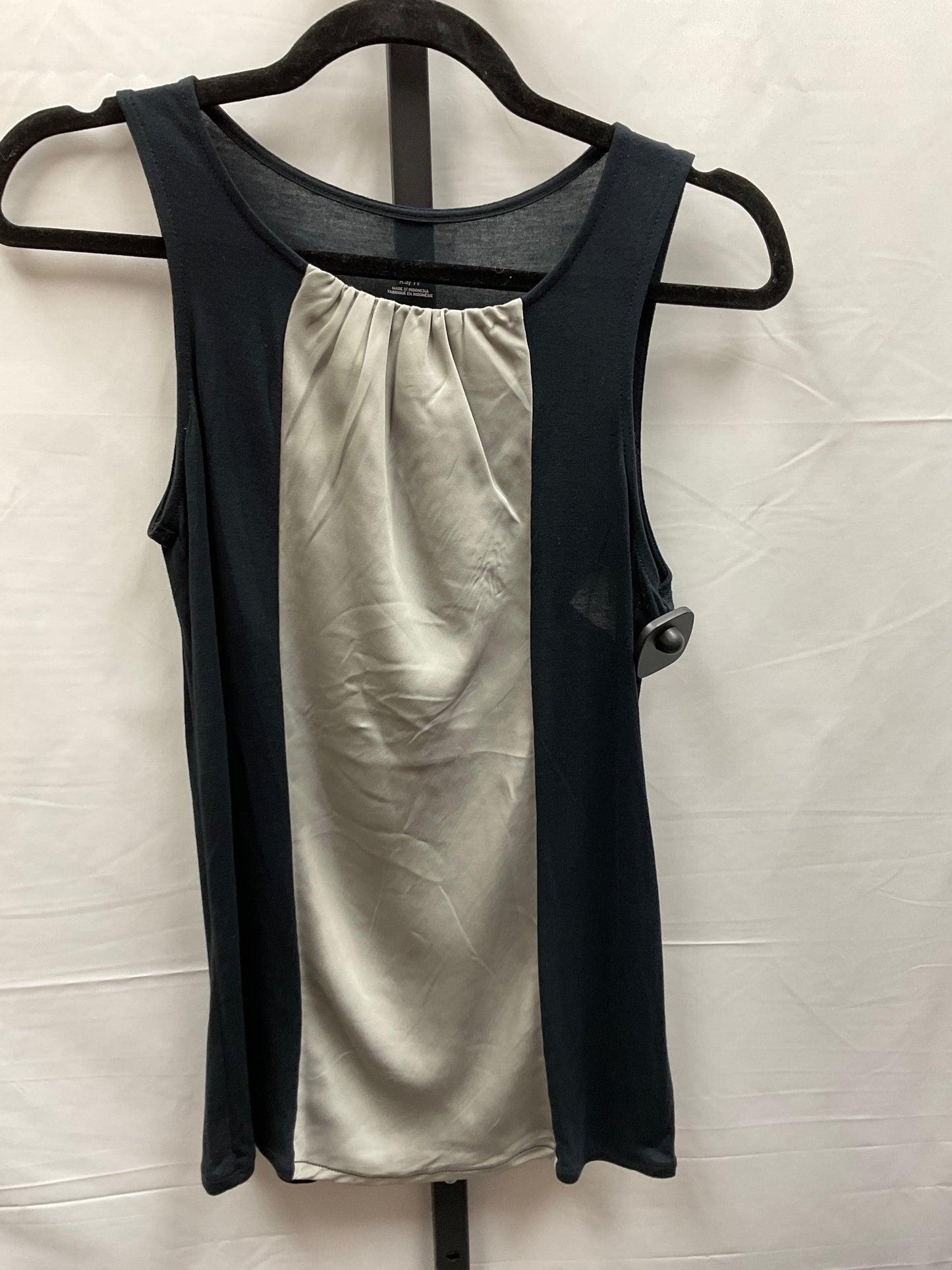 Black & Grey Top Sleeveless Merona, Size Xs