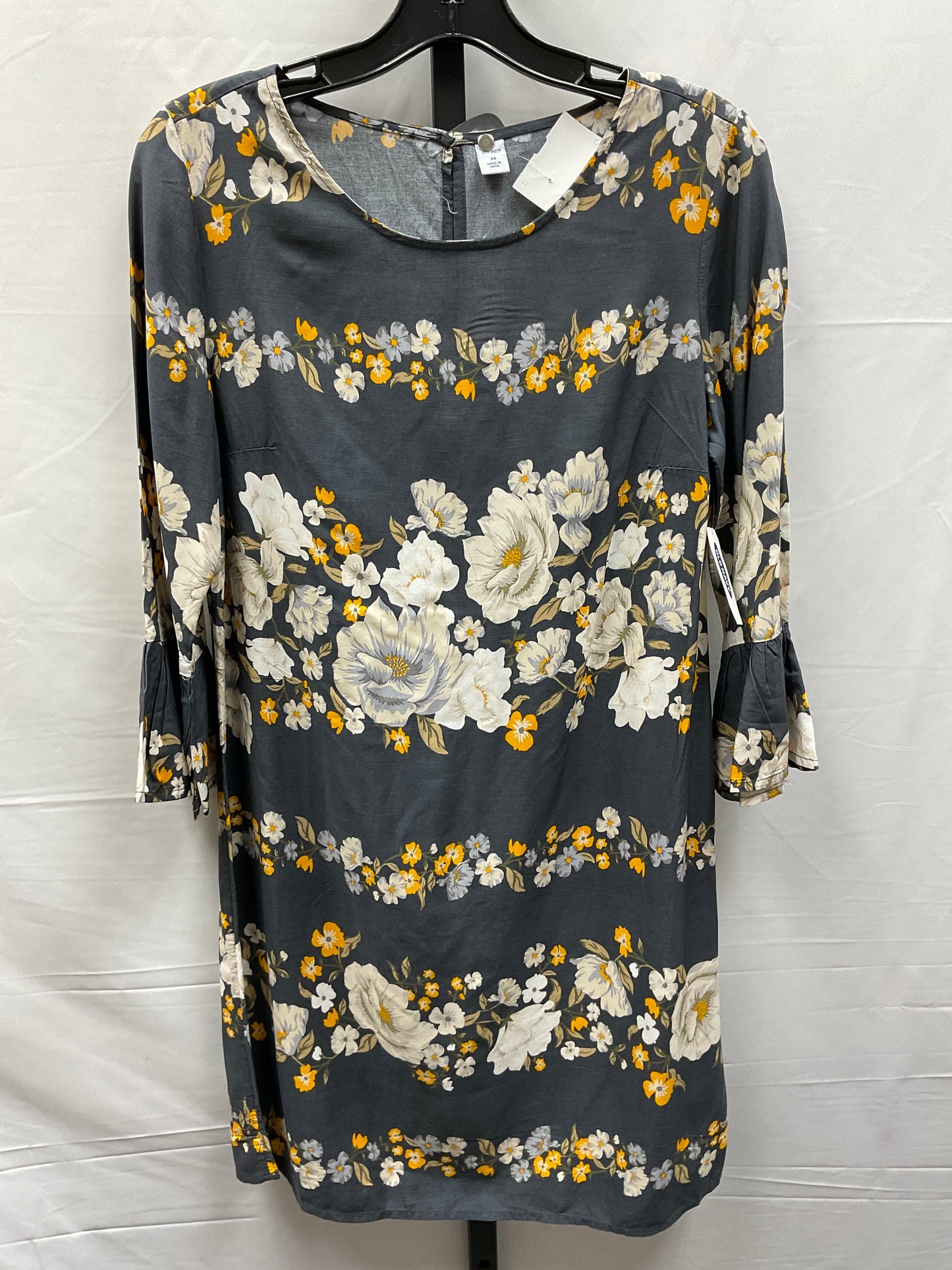 Floral Print Dress Casual Short Old Navy, Size Xs