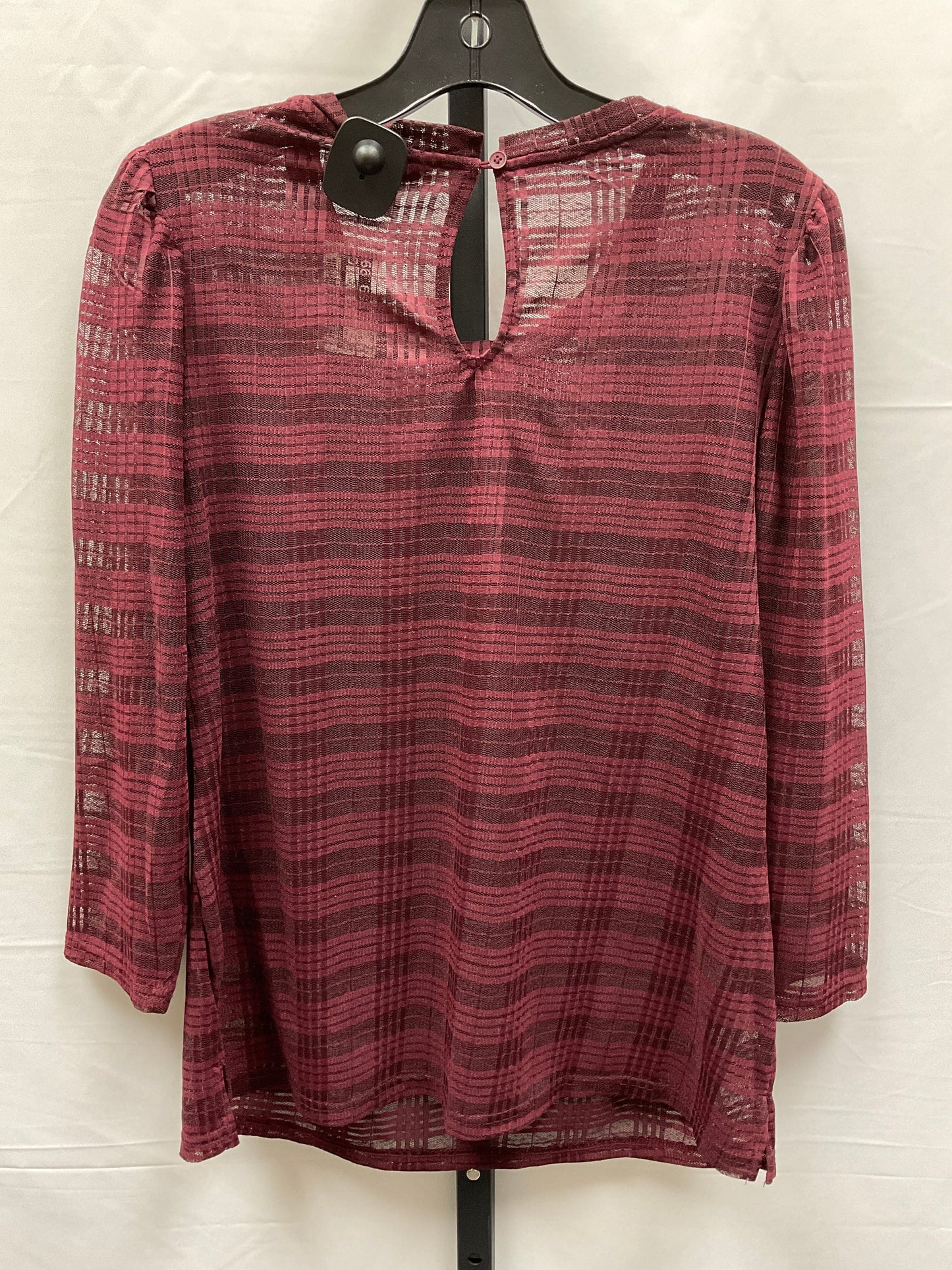 Red Top Long Sleeve Cato, Size S