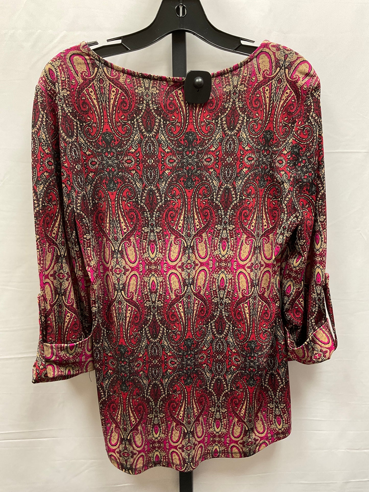 Multi-colored Top Long Sleeve Roz And Ali, Size M