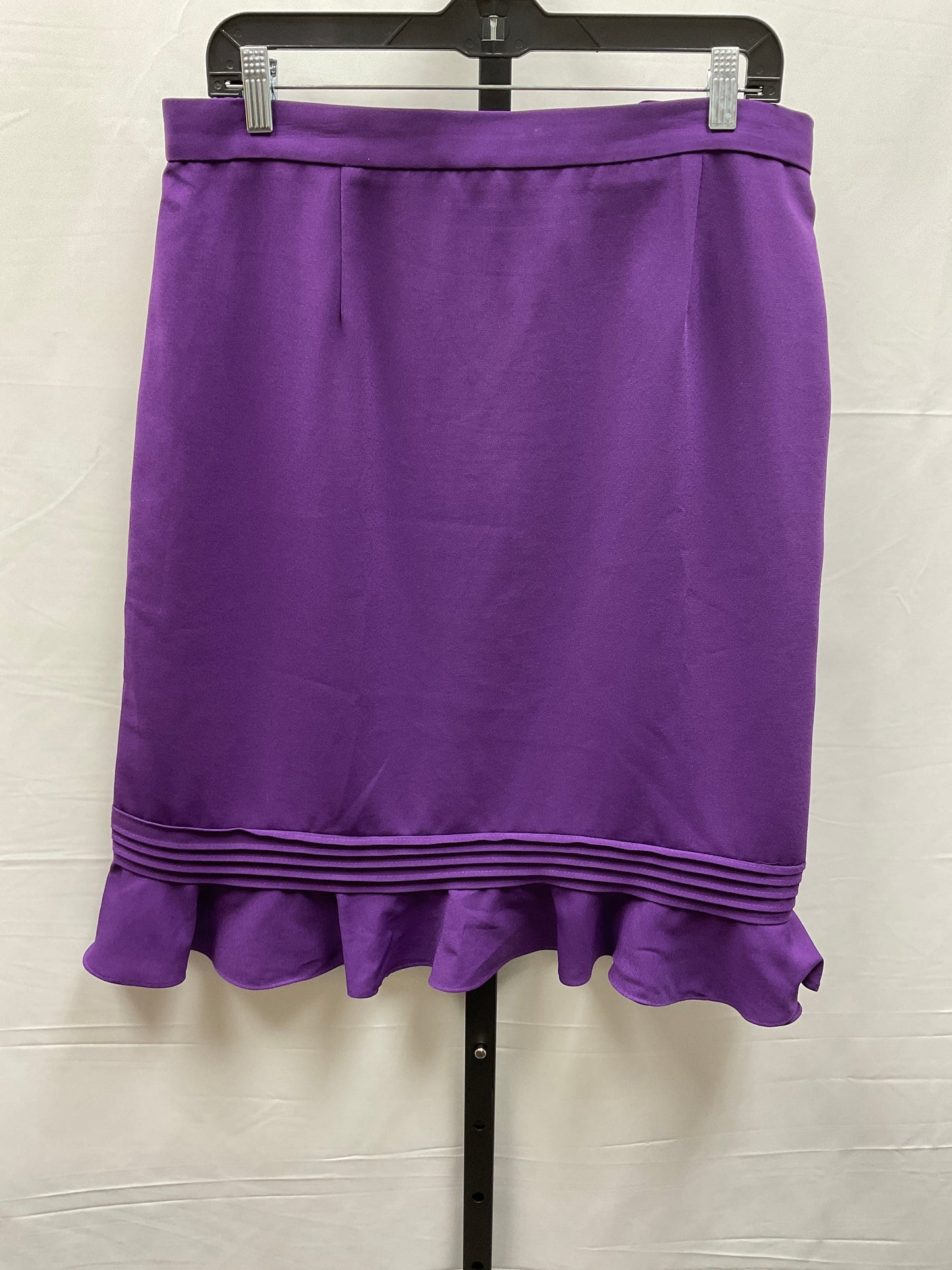 Skirt Set 2pc By Clothes Mentor In Purple, Size: 18