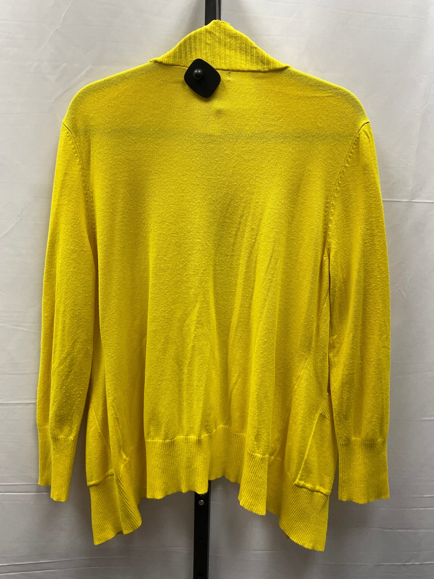 Yellow Cardigan Clothes Mentor, Size L