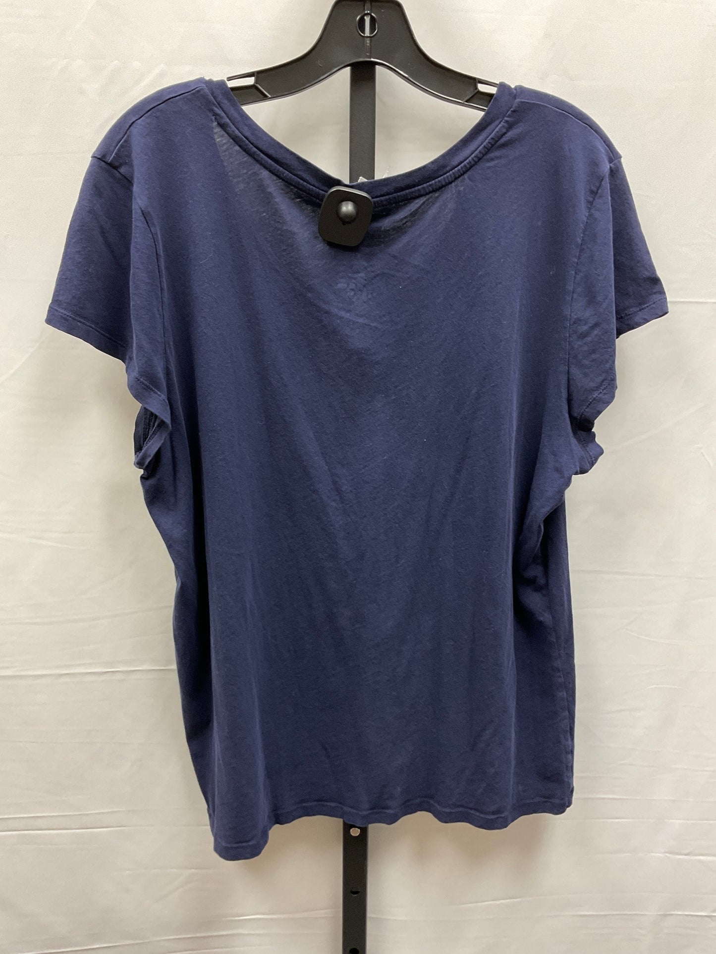 Top Short Sleeve Basic By Gap In Navy, Size: Xl