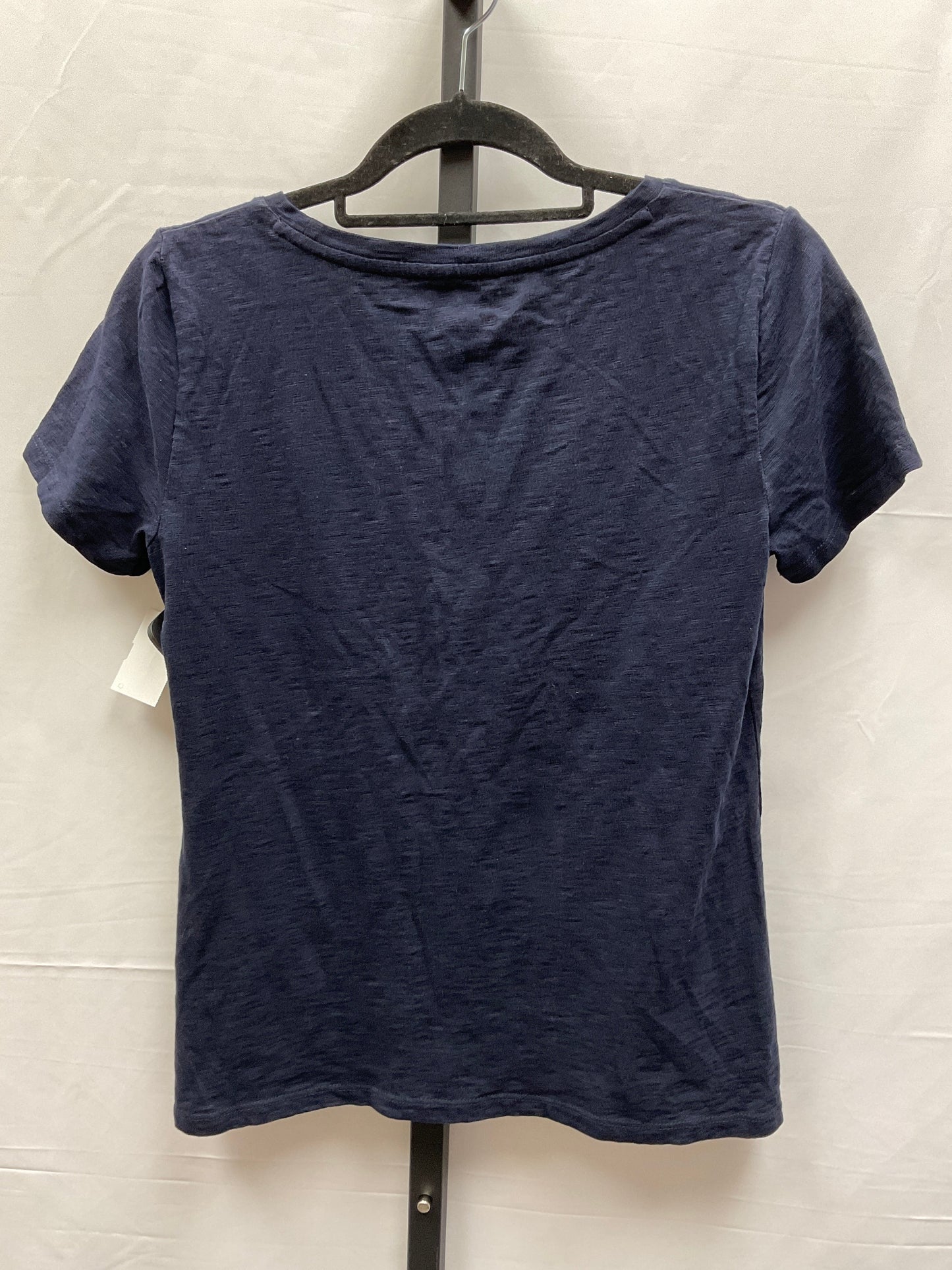 Navy Top Short Sleeve Talbots, Size S