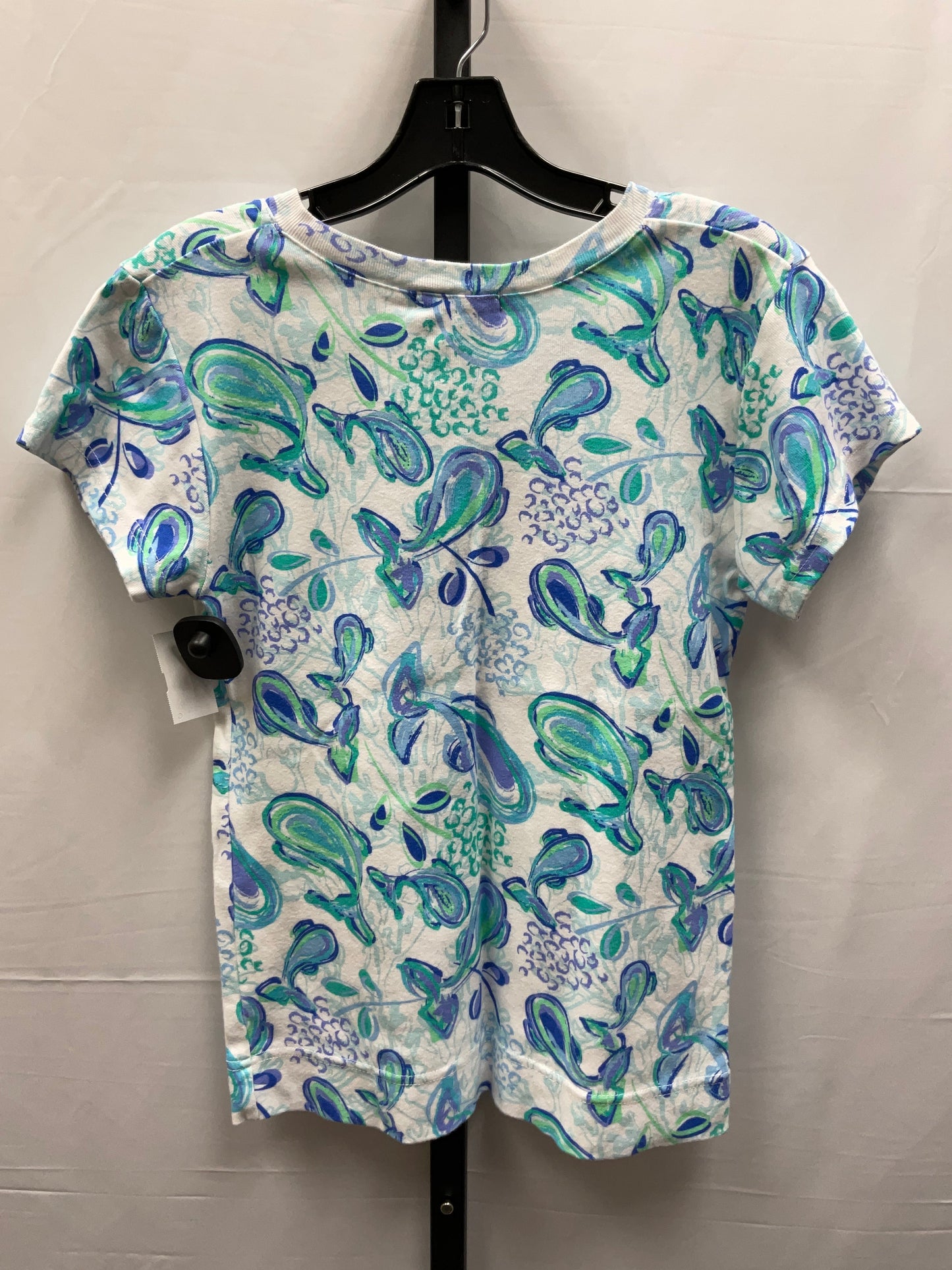 Multi-colored Top Short Sleeve Fresh Produce, Size S