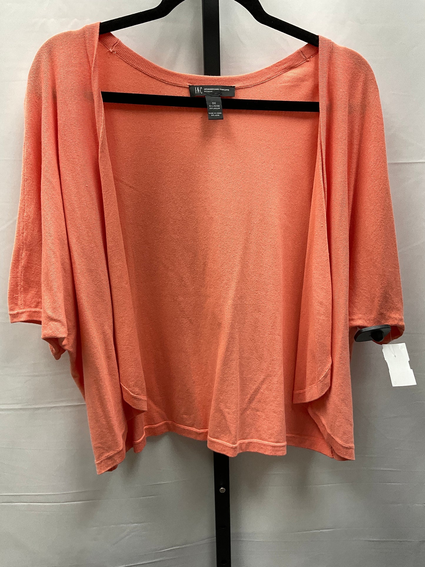 Bolero By Inc In Coral, Size: 3x