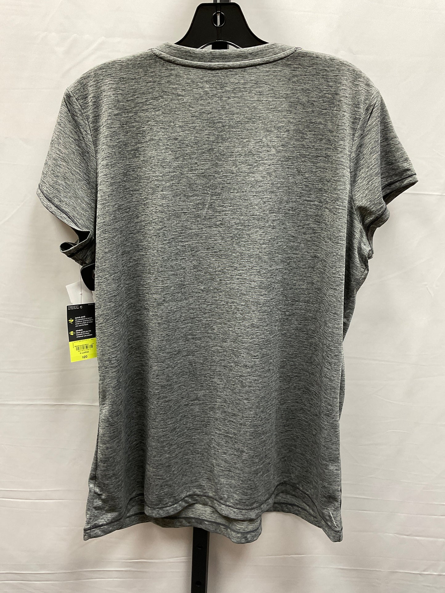 Top Short Sleeve By Xersion In Grey, Size: Xl