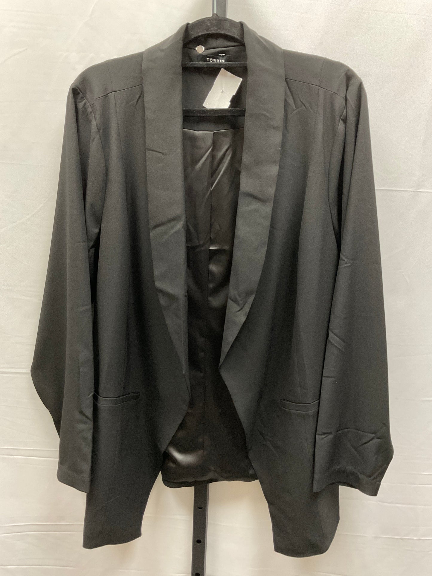 Blazer By Torrid In Black, Size: 2x