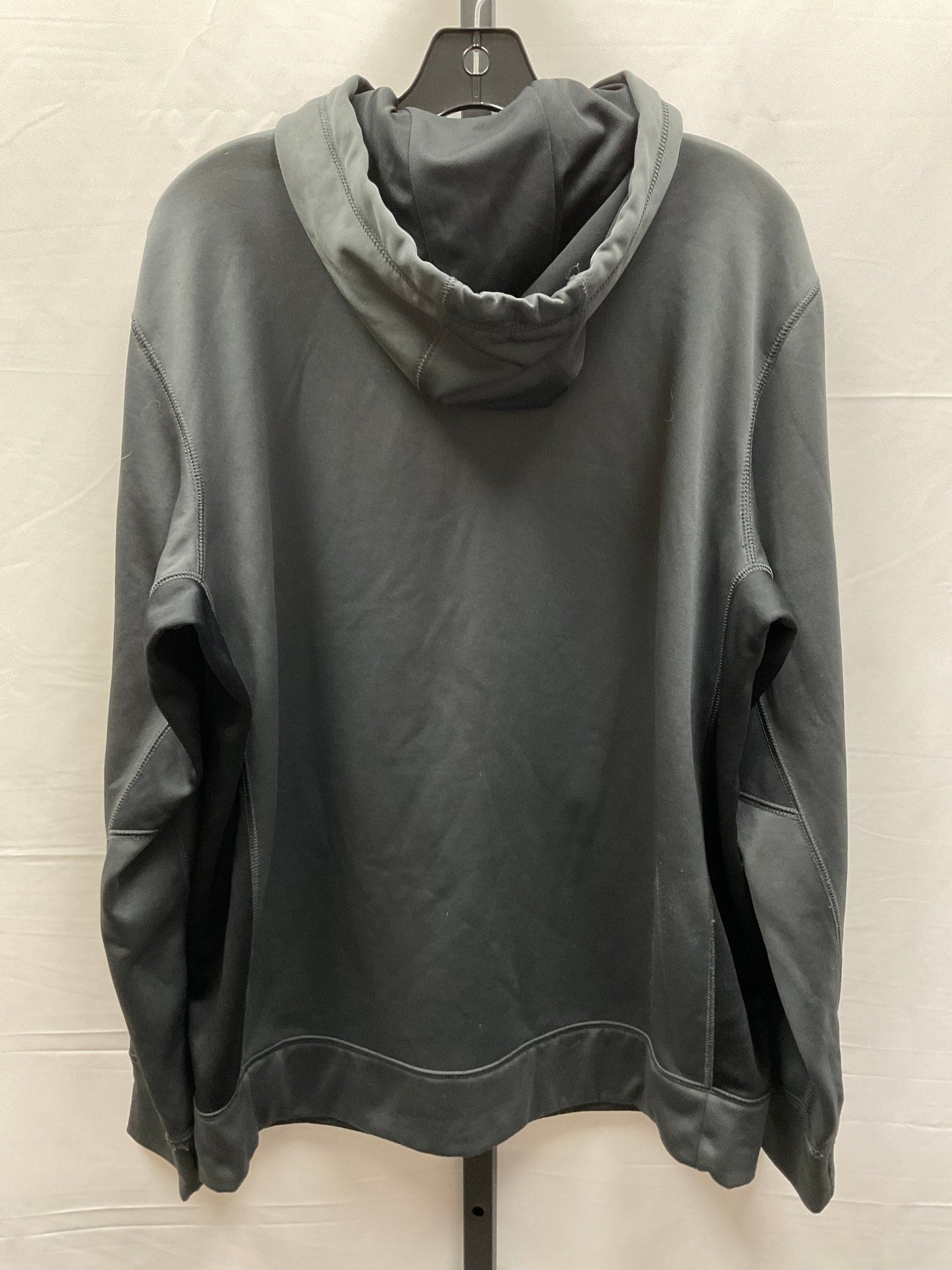 Sweatshirt Hoodie By Nike Apparel In Grey, Size: L