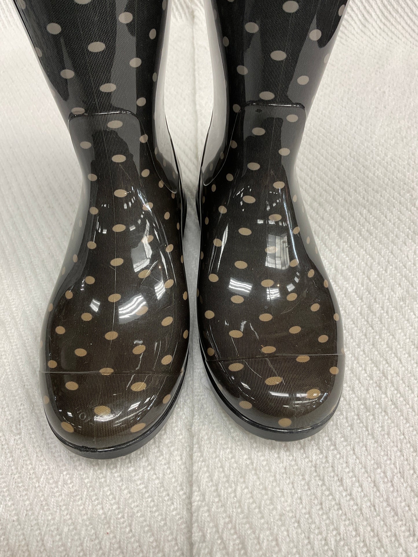 Boots Rain By Ugg In Polkadot Pattern, Size: 6