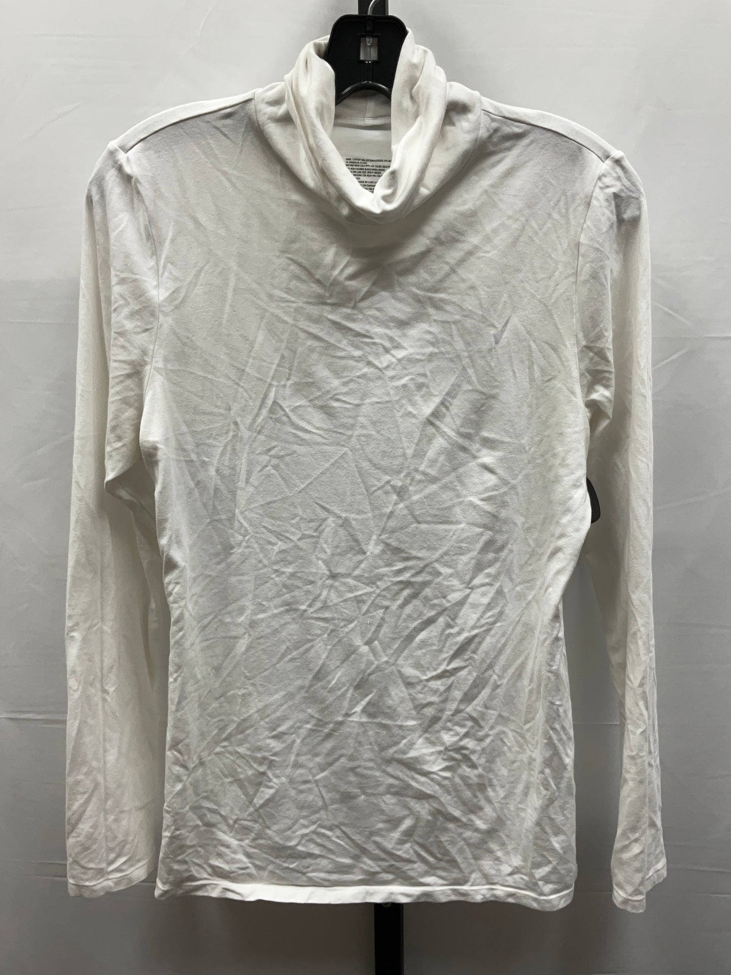 Top Long Sleeve By Felina In White, Size: L