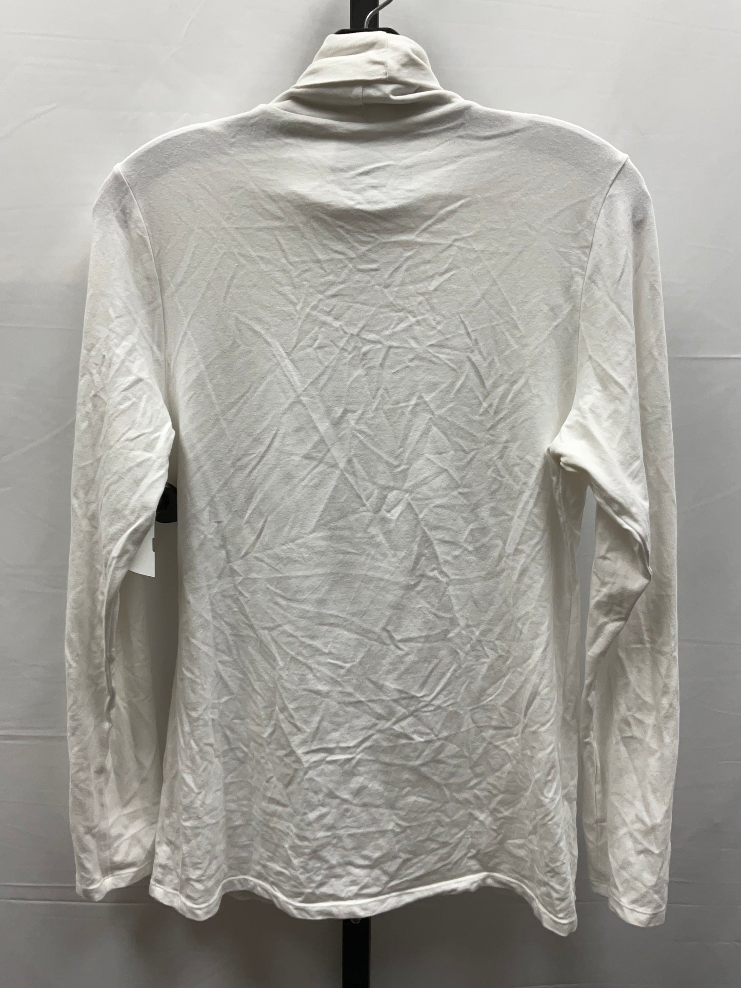 Top Long Sleeve By Felina In White, Size: L