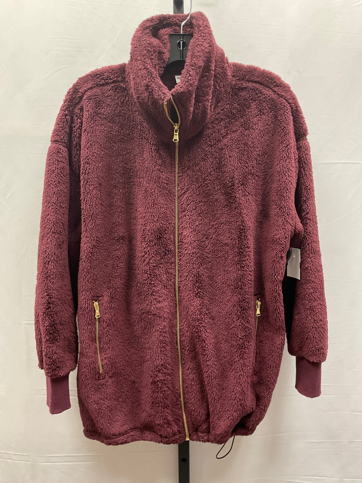 Jacket Fleece By Old Navy In Purple, Size: S