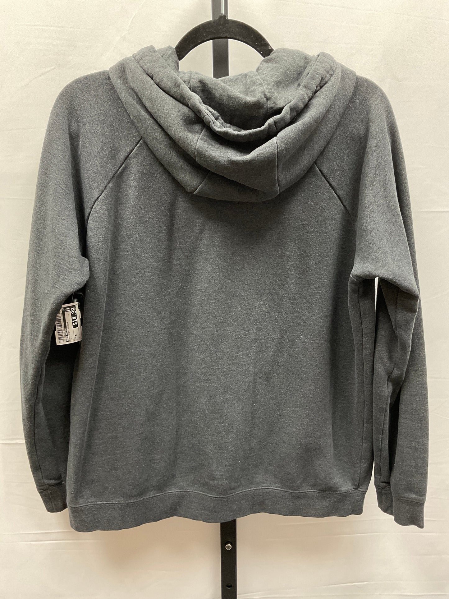 Sweatshirt Hoodie By Nike Apparel In Grey, Size: M