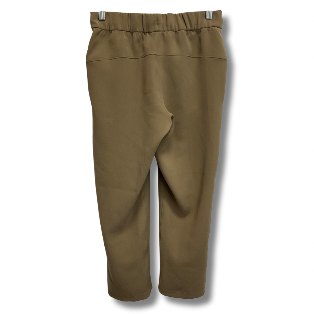 Athletic Capris By Lululemon In Brown, Size: 4