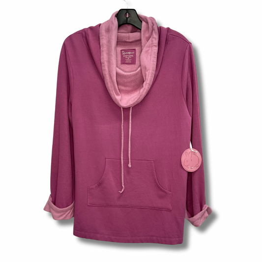 Sweatshirt Collar By Clothes Mentor In Pink, Size: S