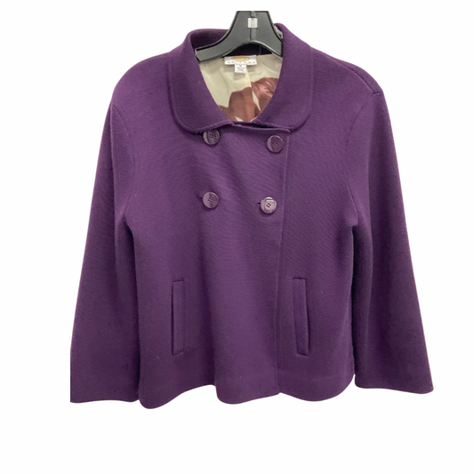 Coat Other By Talbots In Purple, Size: M