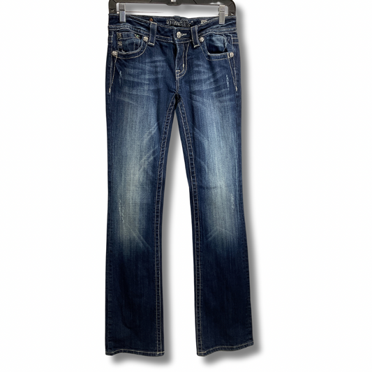 Jeans Designer By Miss Me In Blue Denim, Size: 4