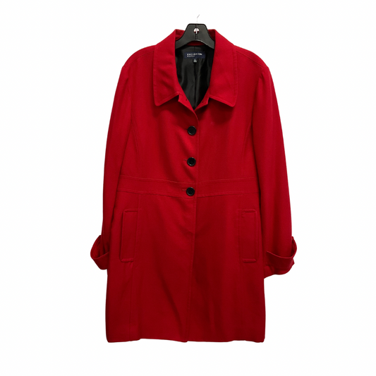 Coat Other By Jones New York In Red, Size: Xl