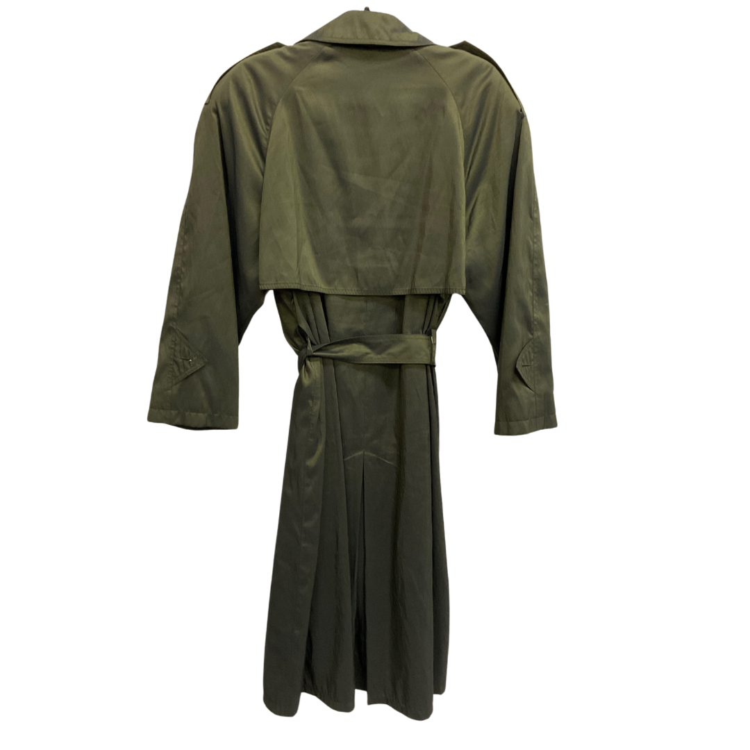 Coat Trench Coat By Jones New York In Green, Size: Mp