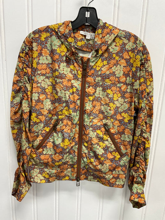 Jacket Windbreaker By Veronica Beard In Floral Print, Size: S