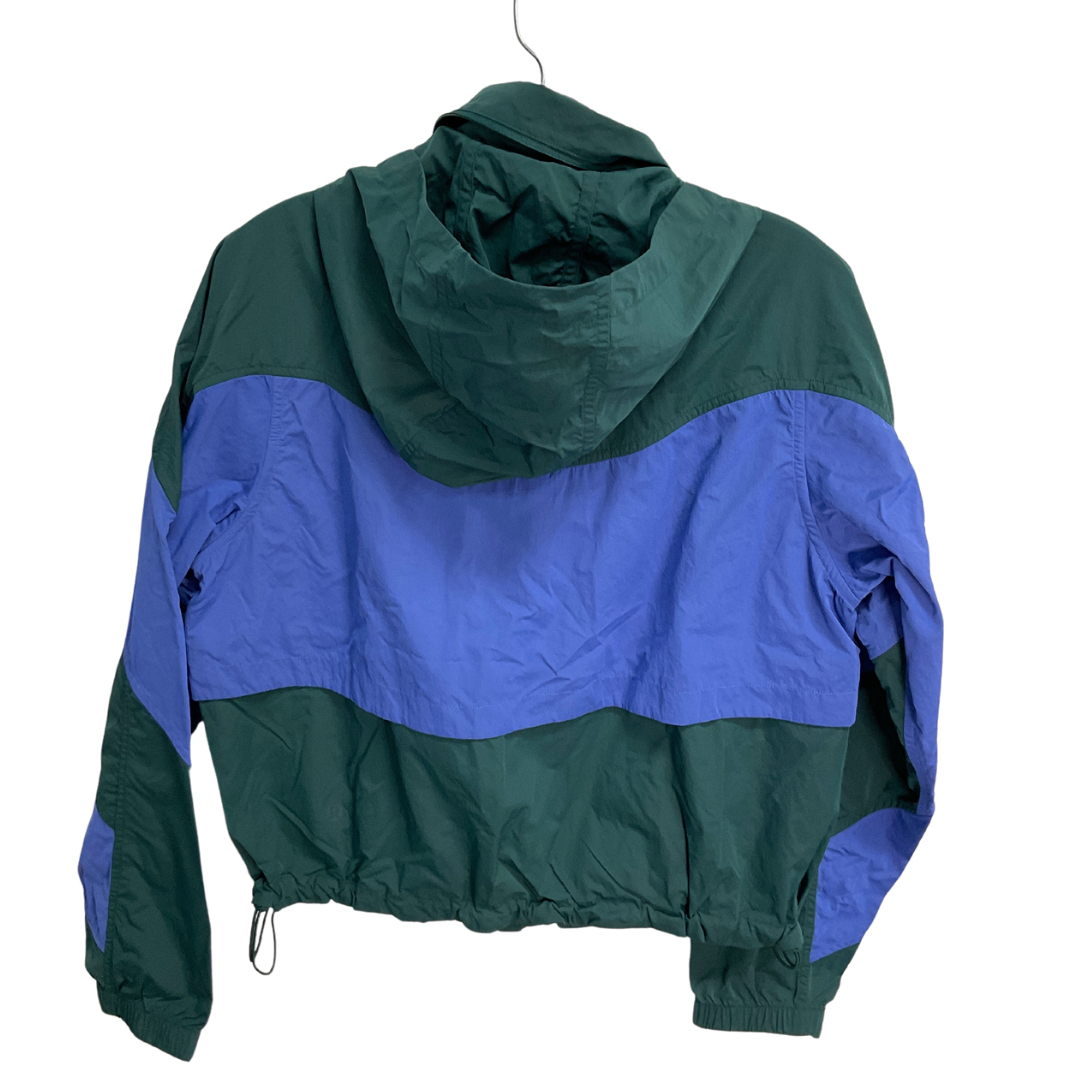 Athletic Jacket By Lululemon In Blue & Green, Size: S