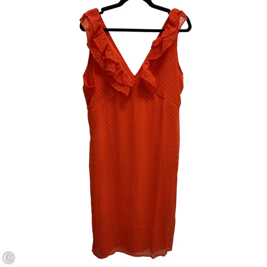 Dress Casual Maxi By Boohoo Boutique In Orange, Size: 1x