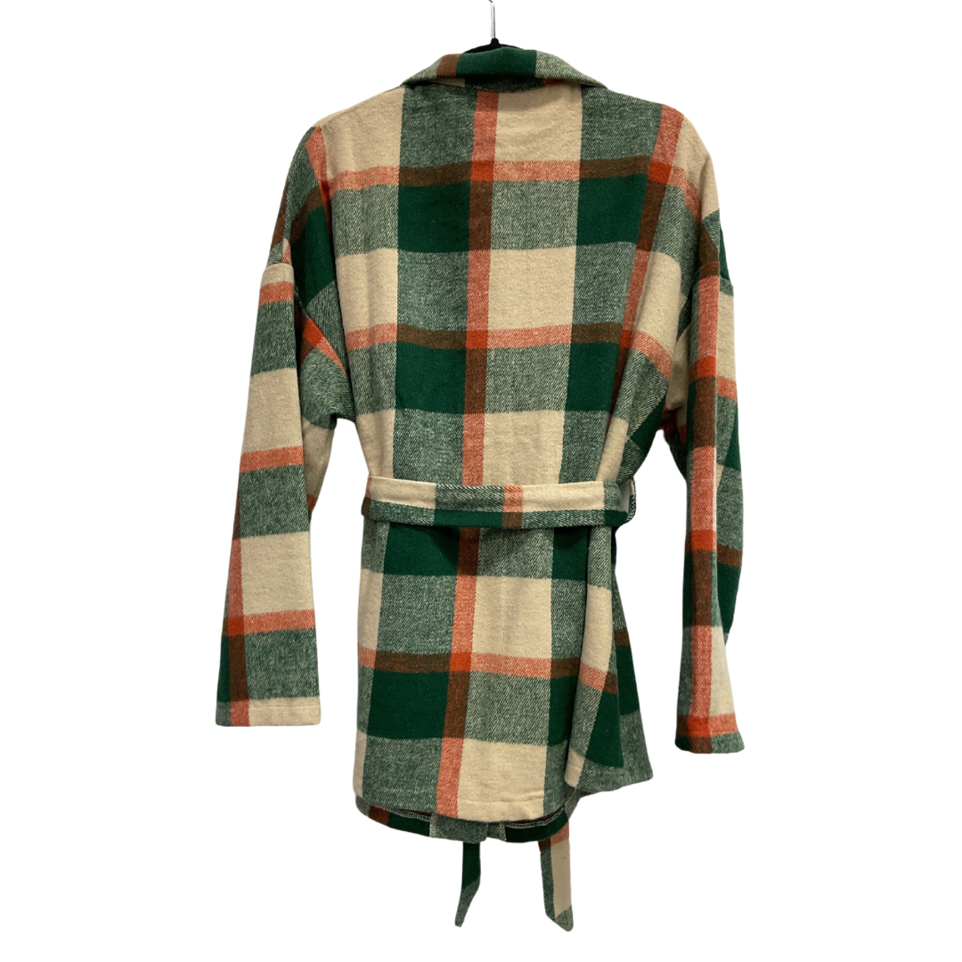 Coat Other By Papillion In Plaid Pattern, Size: Xl