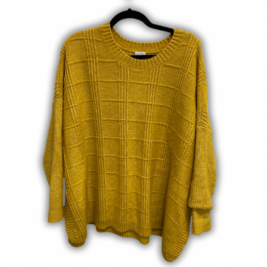 Sweater By Cabi In Yellow, Size: M