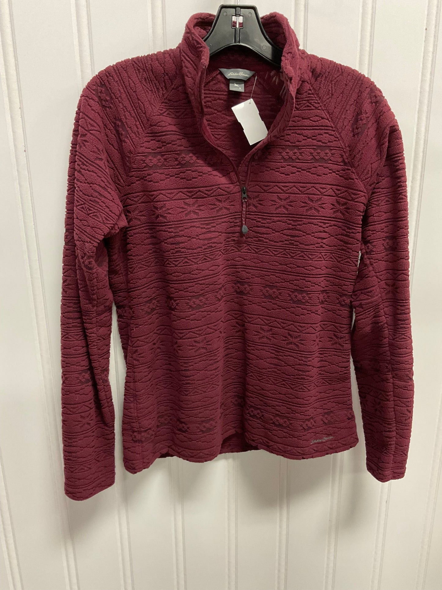 Athletic Fleece By Eddie Bauer In Red, Size: S