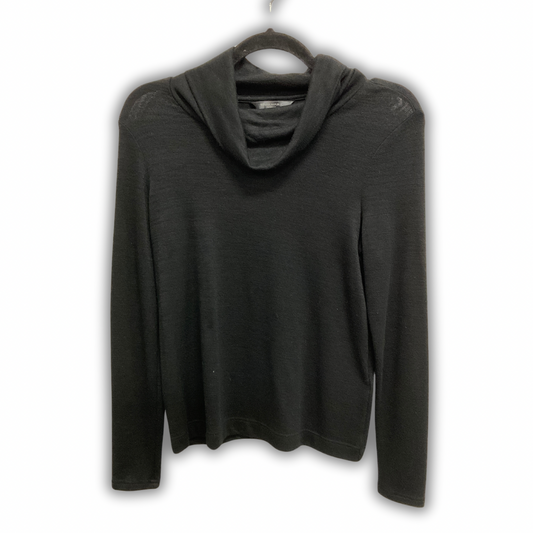 Top Long Sleeve Basic By Banana Republic In Black, Size: Xs