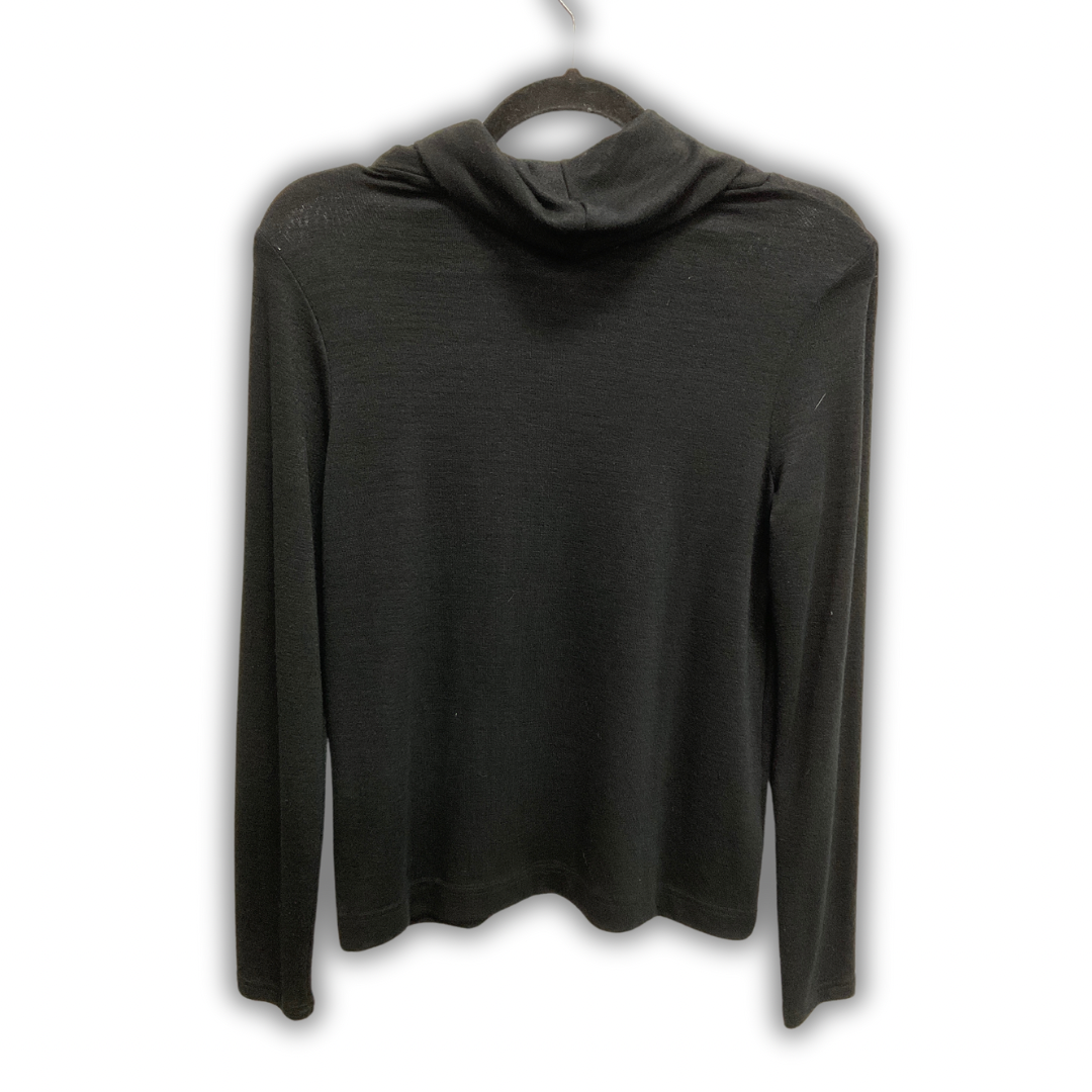 Top Long Sleeve Basic By Banana Republic In Black, Size: Xs