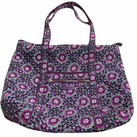 Tote Designer By Vera Bradley, Size: Large