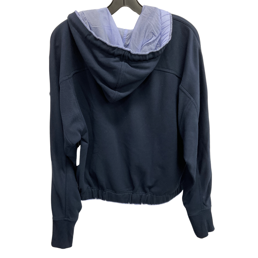 Athletic Sweatshirt Hoodie By Athleta In Navy, Size: S