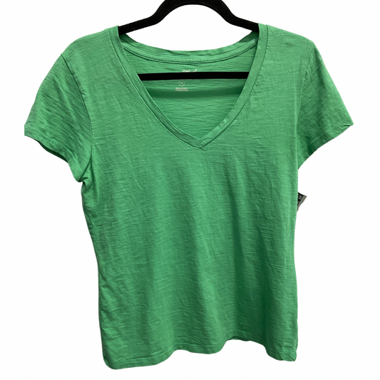 Top Short Sleeve Basic By Universal Thread In Green, Size: M