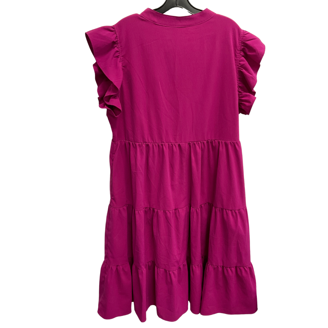 Dress Casual Maxi By Entro In Pink, Size: Xl