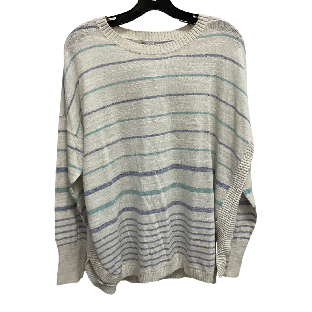 Sweater By Vineyard Vines In Striped Pattern, Size: L