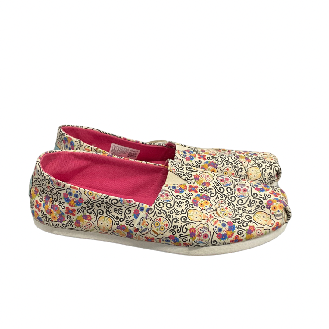 Shoes Flats By Toms In Multi-colored, Size: 8