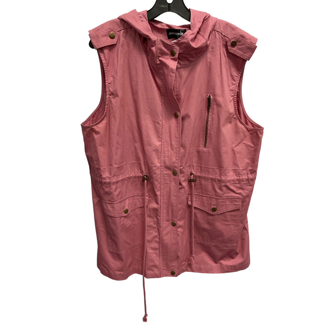 Vest Other By Zenana Outfitters In Pink, Size: 2x