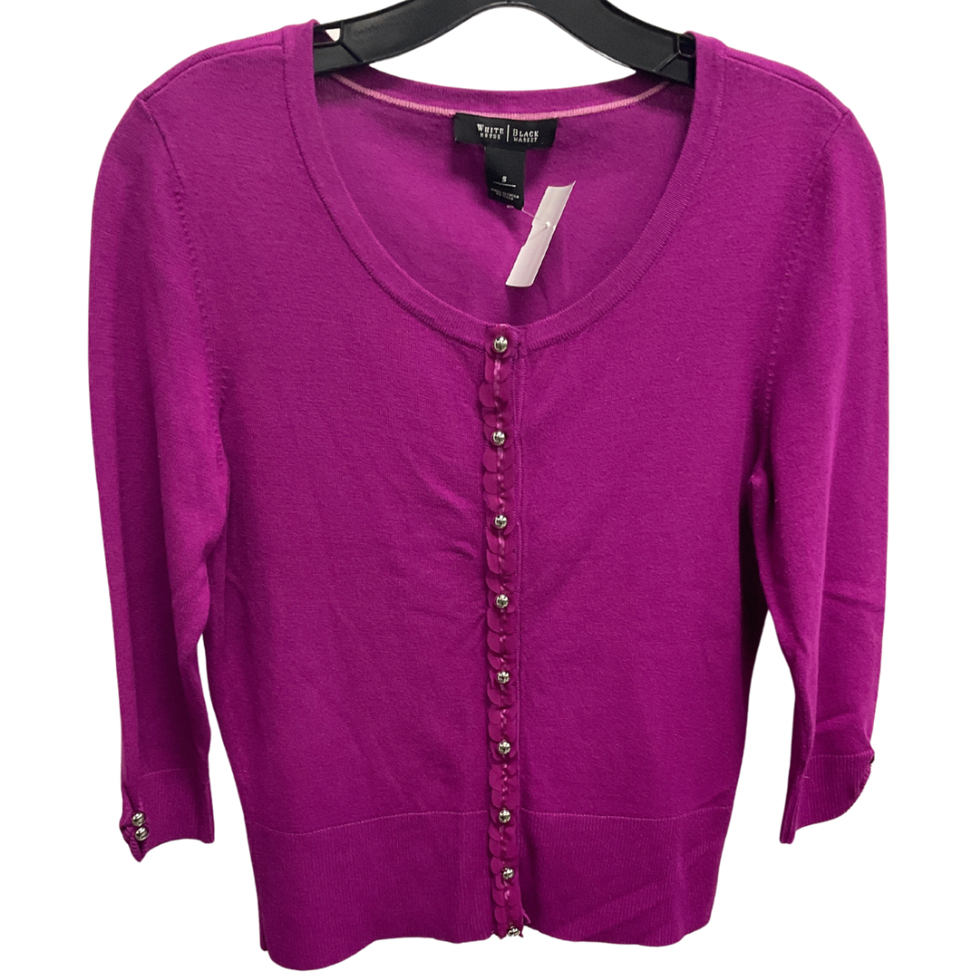 Cardigan By White House Black Market In Purple, Size: S