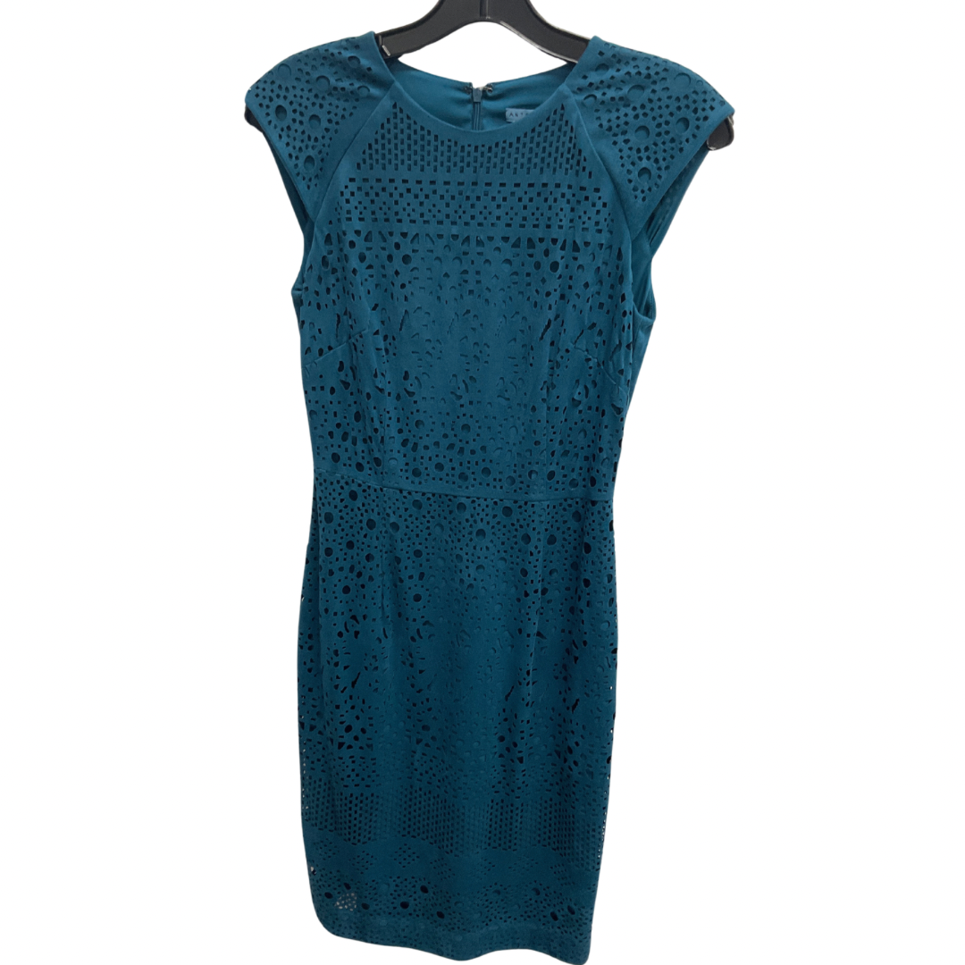 Dress Work By Antonio Melani In Teal, Size: Xs