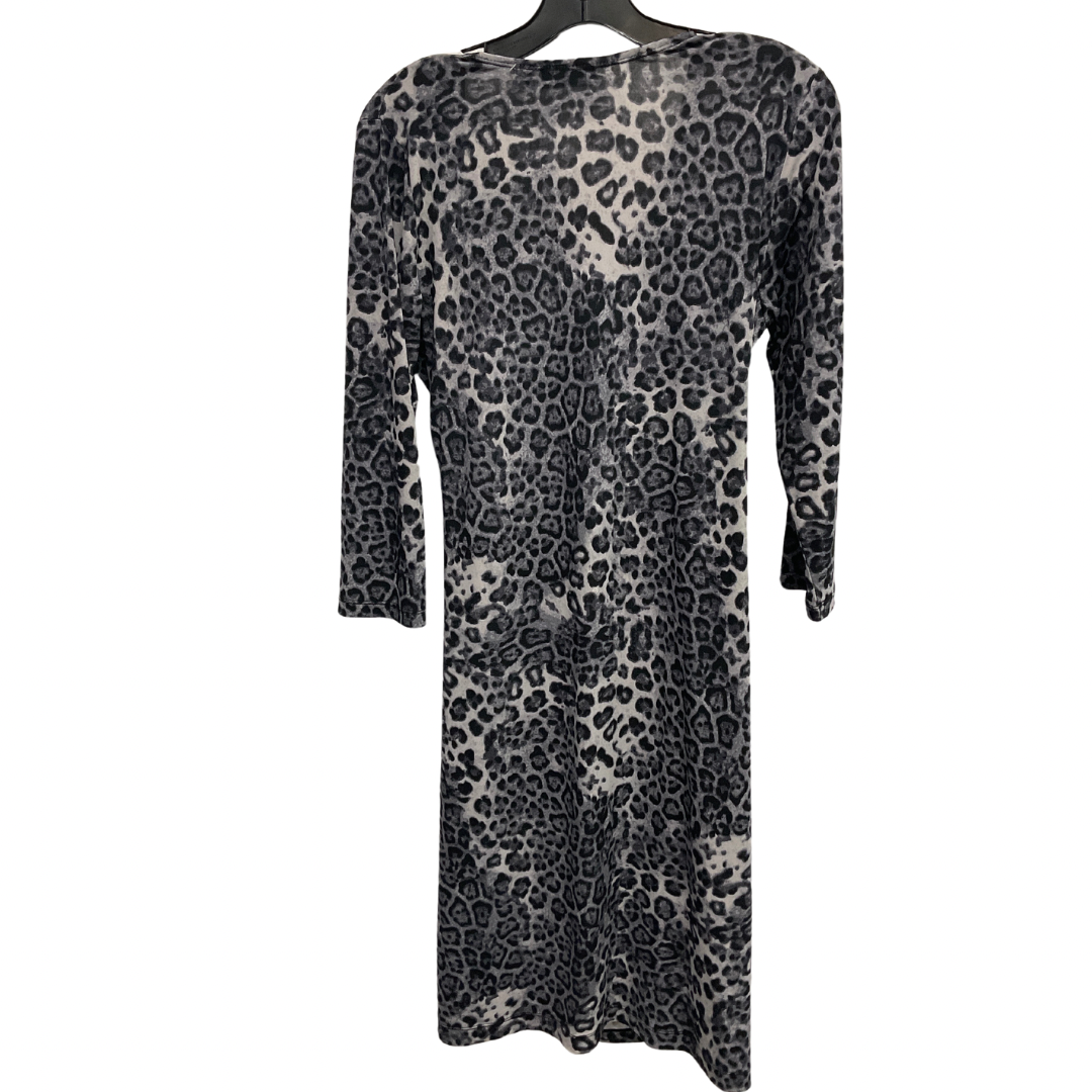 Dress Casual Midi By Susan Graver In Animal Print, Size: M