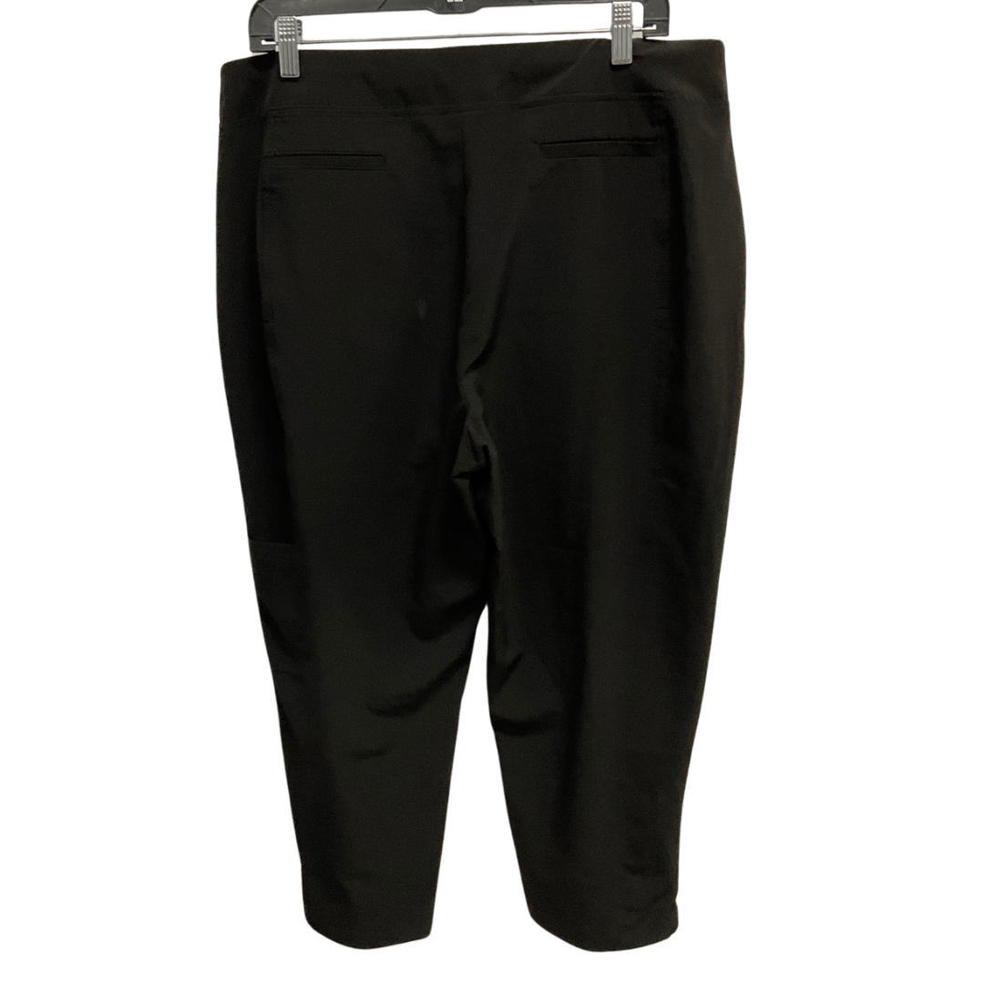 Athletic Pants By Zenergy By Chicos In Black, Size: L