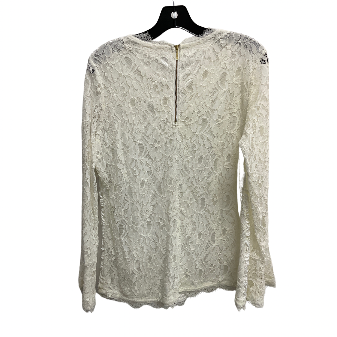 Top Long Sleeve By Soft Surroundings In White, Size: Xl