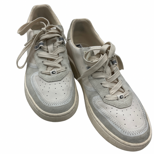 Shoes Designer By Coach In Beige, Size: 8.5