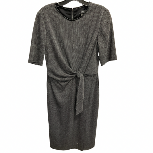 Dress Work By Tahari By Arthur Levine In Black, Size: M