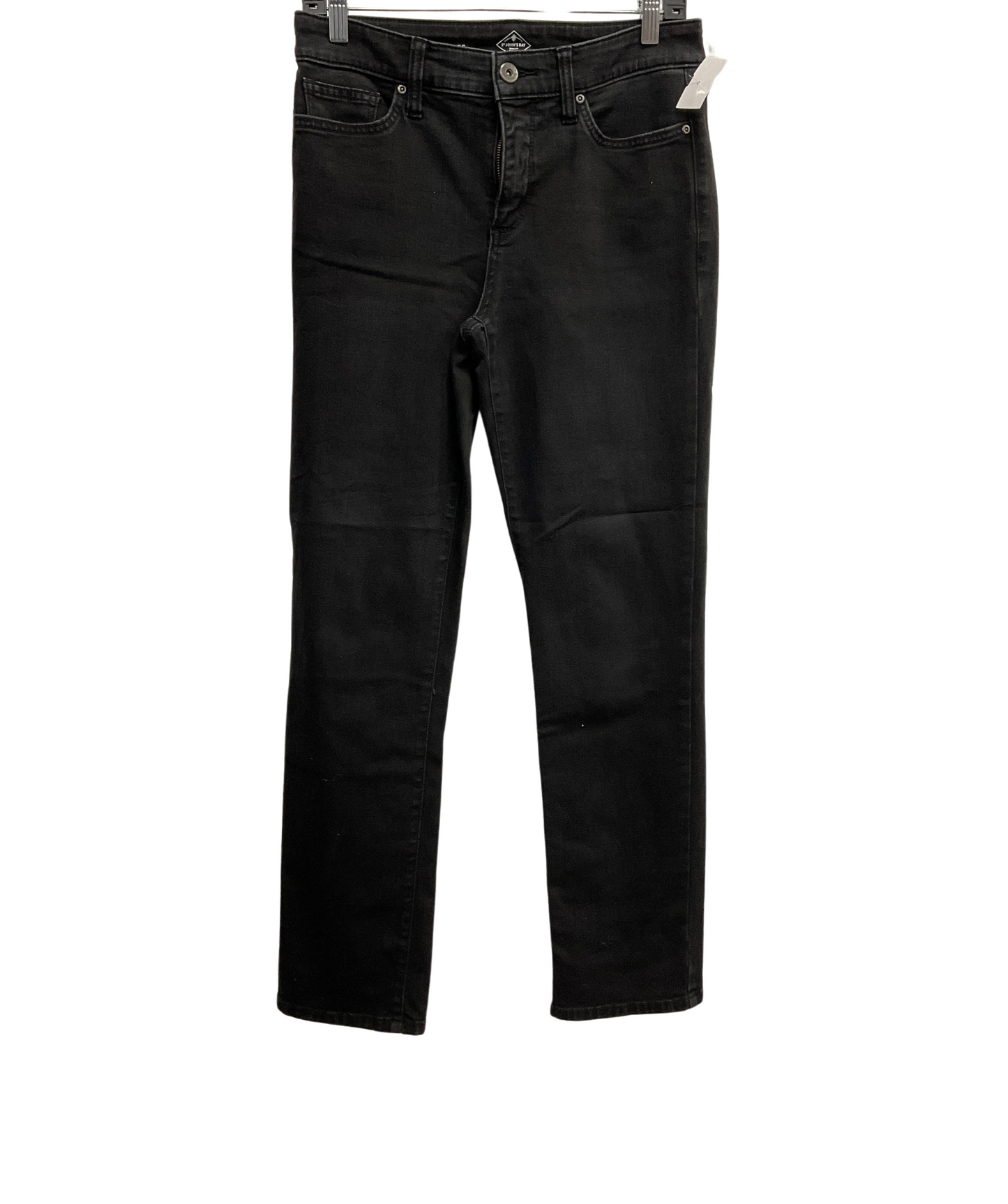 Jeans Straight By St Johns Bay In Black, Size: 6