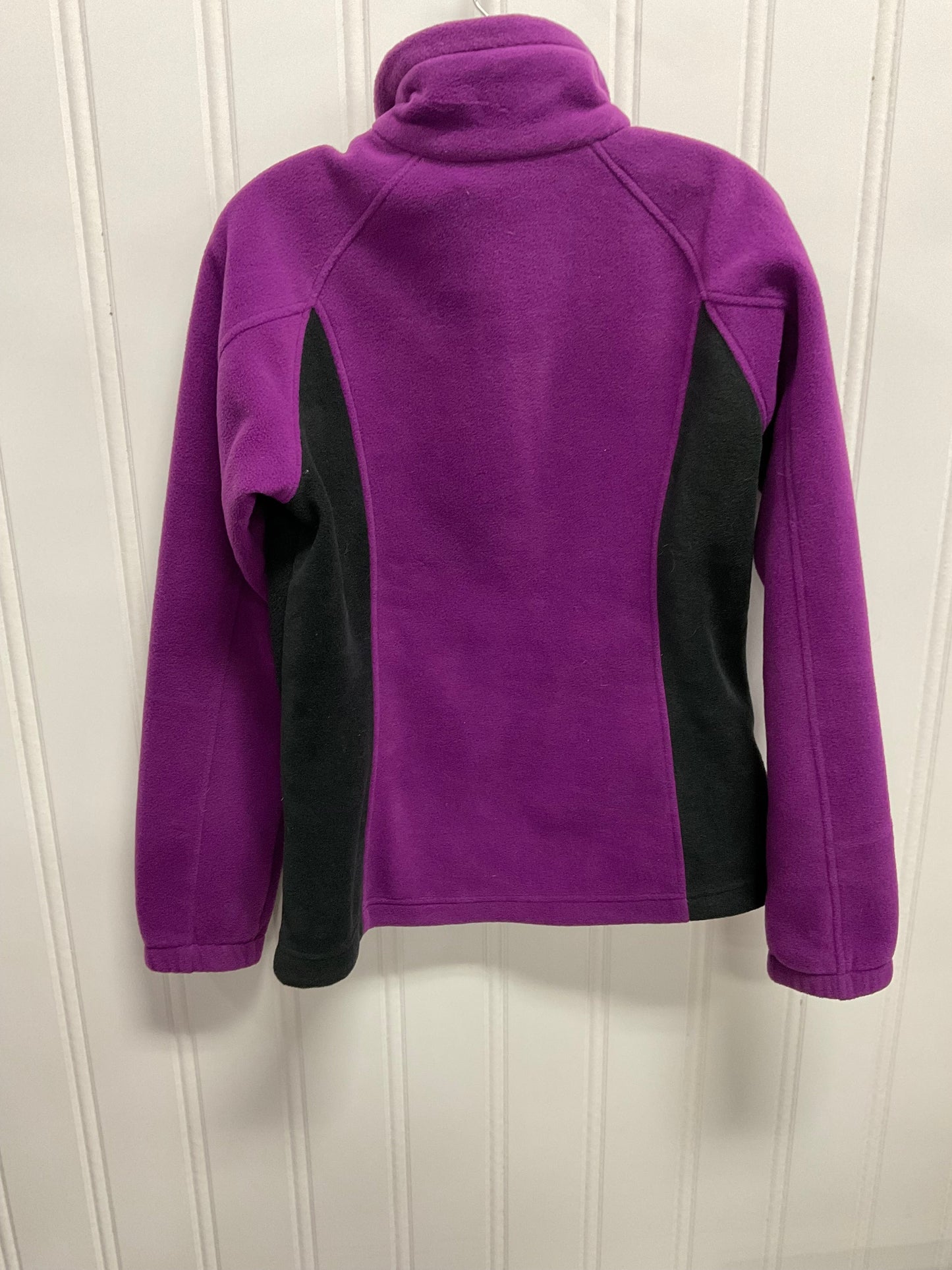 Athletic Fleece By Columbia In Black & Purple, Size: M