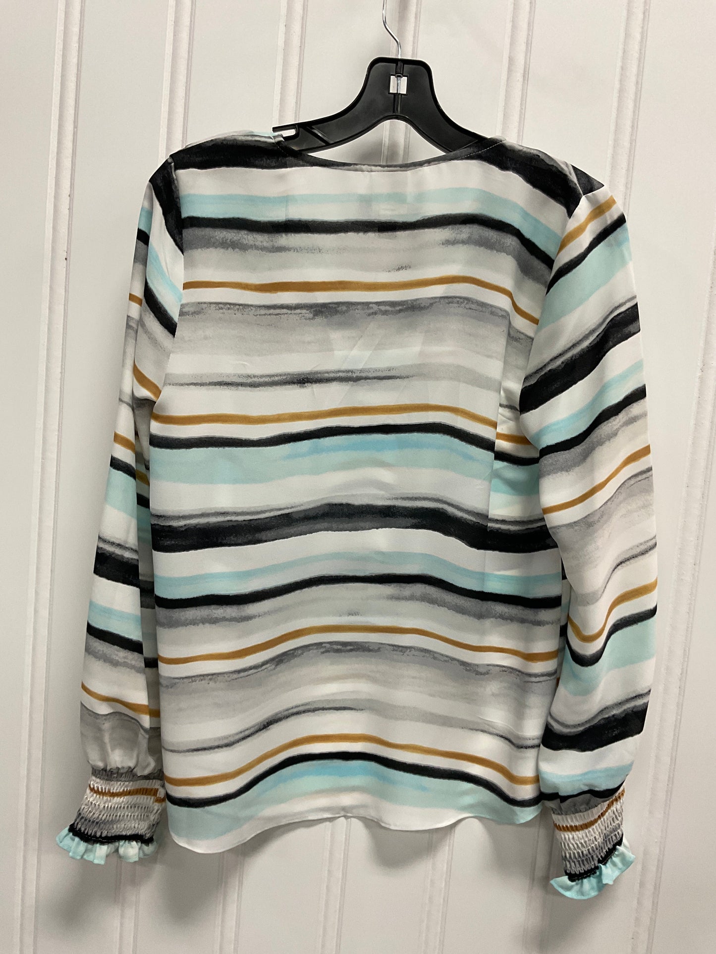 Top Long Sleeve By Worthington In Multi-colored, Size: S